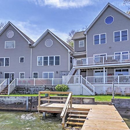 Waterfront Seneca Lake House Fire Pit And Boat Dock Geneva Buitenkant foto